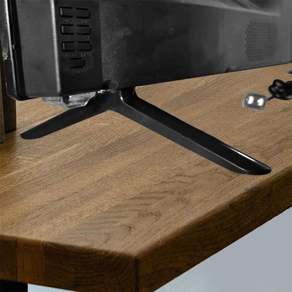 HLONK 2 Pairs Tv Stand For Bedroom And Living Room Universal Tabletop Tv Mount With Screws Reliable Tv Riser Stand Quick Setup Suitable For Various Tv Sizes