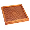 thumbnail image 4 of Tea Serving Tray, Small Square Shape Solid Wood Wood Tea Tray, Portable Square Shape Solid Wood Durable Tea Tray Tea Tray, For Fruit For Food, 4 of 8