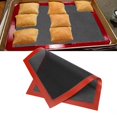 thumbnail image 3 of Sonew Silicone Baking Mat,Baking Roll Mat,Breathable Silicone Roll Mat Non-stick Heat Resistant Oven Baking Mesh, 3 of 7