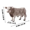 thumbnail image 2 of Dvkptbk Mini Simulated Farm Poultry Animal Model Furnishing To Create A Farm Atmosphere, 2 of 2