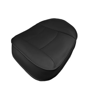 Luxury PU Leather Car Seat Cover Protector Front Car Seat Cover Seat Bottom Cover Single Seat Cover Compatible with 90% Vehicles