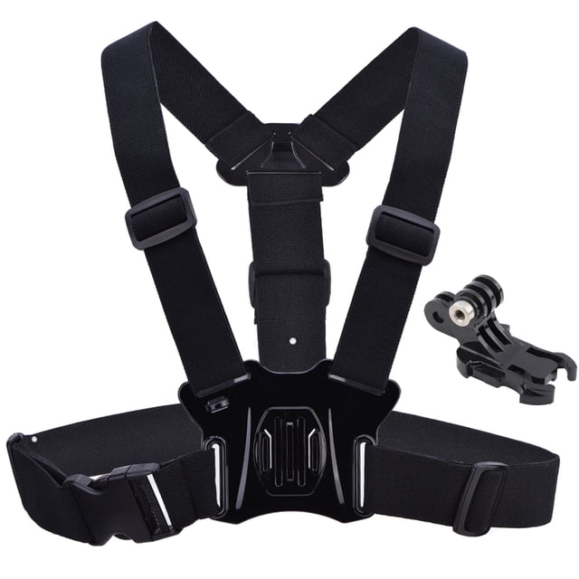 Chest Harnessfor Gopro,TELESIN Adjustable Body Chest Chest Mount Harness Chest Mount Harnessfor Gopro Rugged and Tough