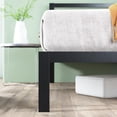 thumbnail image 4 of Zinus Mia Full Metal Platform Bed Frame with Headboard, Modern Minimalist Steel Mattress Foundation, No Box Spring Needed, Black, 4 of 7