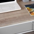 thumbnail image 2 of Homycasa 47.2 Inch Writing Study Desk Computer Tables for Home Office, 2 of 9