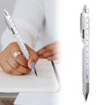 thumbnail image 1 of Cqxid Pencil Curler Under $10 Home & Garden Pen Multifunctional Pen 9 In 1 Multifunctional Pen With /screwdriver/LED Light/ruler// A For Dad A For Students., 1 of 9