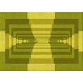 thumbnail image 1 of Ahgly Company Machine Washable Indoor Rectangle Transitional Olive Green Area Rugs, 7' x 10', 1 of 7