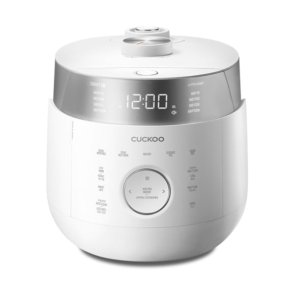 CUCKOO CRP-LHTR1009F 10-Cup Uncooked Twin Pressure Induction Heating Rice Cooker