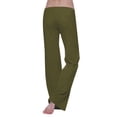 thumbnail image 4 of DDAPJ pyju Womens Bootcut Yoga Pants,Plus Size Workout Gym Sweatpants Straight Wide Leg Cargo Trousers with Pockets, 4 of 7