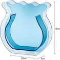 thumbnail image 2 of Modern Clear Acrylic Desktop Aquarium Vase Durable Thickened Fish Tank For Home Dorm Room, 2 of 5