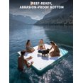 thumbnail image 4 of Eastvita Adult-Friendly Inflatable Floating Dock Swim Platform with Non-Slip Surface for Lakes Beaches Oceans, 4 of 6