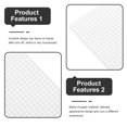 thumbnail image 2 of CHUANK 300 Sheets Poster Grid Graph Paper Office 25.90X17.80X0.01CM, 2 of 8