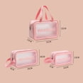 thumbnail image 2 of Coofit Toiletry Bag Large Capacity Waterproof Zipper Travel Cosmetic Pouch Shaving Bag, 2 of 10