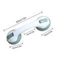 thumbnail image 3 of Strong Suction Shower Handle Bars for Bathtub and Shower Support -Inch Bathroom Rail Assistive Aid for Elderly and Mobility Needs Non- Secure Grip 2PCS, 3 of 7