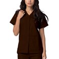 thumbnail image 2 of Adar Universal Women's Scrub Set ? Snap Front Scrub Top and Multi Pocket Scrub Pants, 2 of 7