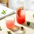 thumbnail image 1 of OUSITAID Glass Pitcher Set Bedside Carafe Set V-Shaped Spout Glass Carafe, 1 of 8