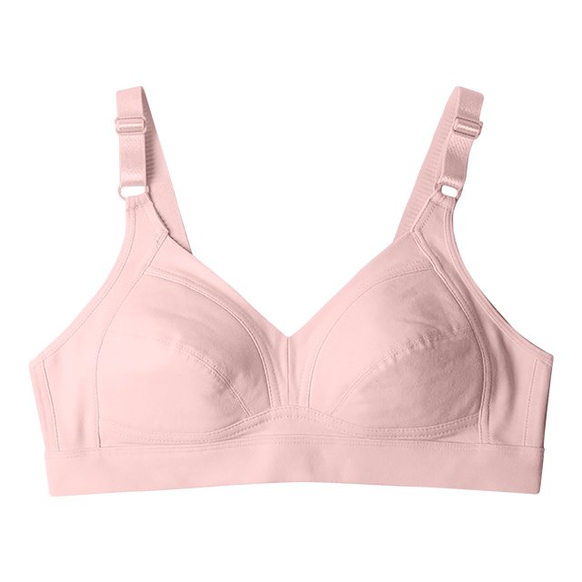 Soutiens-gorge de Tous les Jours Femmes Soutien-Gorge Convertible Caractéristique Soutien-Gorge Léger à Col en V Style de Soutien-Gorge W-427 Roses 85