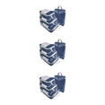 thumbnail image 1 of VONKY 4pieces Compression Packing Cubes Set Time-Saving Solution For Organized Travel OxfordCloth Travel Organiser Bags dark blue 3Set, 1 of 6