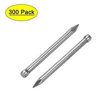 Unique Bargains Clous de Finition Quincaillerie à Commande Manuelle Clou en Acier au Carbone 30 mm 1,2 Po 200 Pcs