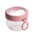 thumbnail image 1 of Glass&Bottle Overnight Oats Jars Cereal Milk Container Leak Proof Oatmeal Jars Yogurt Containers With Lids To Go Storage, 1 of 4