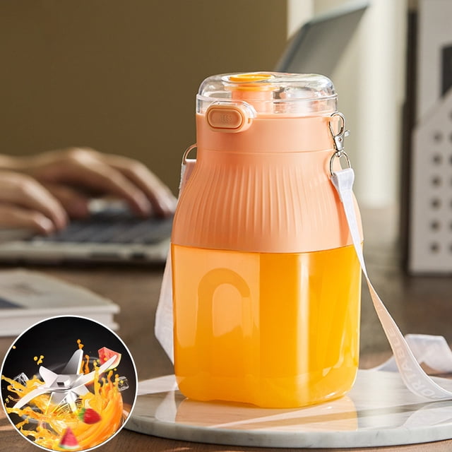 PEONAVET Plastic Juicer Fruit Juicer Household Small Portable Multifunctional Juicer Cup Wireless Juicer Cup Portable Juicer