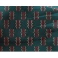thumbnail image 4 of oneOone Georgette Viscose Fabric Triangle Block Print Fabric BTY 42 Inch Wide, 4 of 4