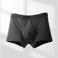 thumbnail image 4 of Jamicy Mens Underwear Briefs Gift for Men Men Underwear Boxer Briefs Soft Comfortable Breathable Underwear Boxer Briefs Elastic High Waist Daily Basic Trunks, 4 of 4