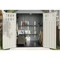 thumbnail image 2 of Suncast Resin Basket Shelf Shed Storage Accessory, 1.3 sq ft holds 30 lbs, 2 of 6