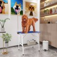thumbnail image 2 of PawHut Table de Toilettage pour Chien, Table de Toilettage pour Animal de Compagnie avec Bras Ajustable, Bleu, 2 of 10