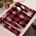thumbnail image 1 of TIMIFIS Napperons Napperon de Noël Napperon Tapis de Table Noël Décoration pour la Maison et le Salon Napperon Napperons, 1 of 8