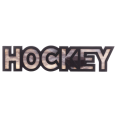 thumbnail image 2 of Bouclair Black Decorative Light-Up Hockey Sign, 2 of 4