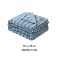 thumbnail image 3 of Tyidzon Throw Blanket Solid Colour Flannel Rabbits Hair Blanket Nap Cover Blanket Heavy Sofa Blanket Velvet Blanket, 3 of 8