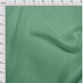thumbnail image 4 of oneOone Cotton Poplin Twill Sea Green Fabric Retro Fish Sewing Craft Projects Fabric Prints By Yard 56 Inch Wide, 4 of 5
