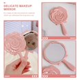 thumbnail image 3 of Miroir Rétro de Style Européen à Motif de Rose, Petit Miroir en Plastique, 3 of 8