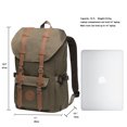 thumbnail image 2 of KAUKKO Laptop Outdoor Backpack, Traveling Rucksack Fits 15.6 Inch Laptop(5-11-GREEN), 2 of 5