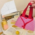 thumbnail image 4 of Acrylic Foldable Food Basket Sew Template, Transparent Handbag Sewing Template DIY Sewing Ruler for Basket Making, 4 of 7