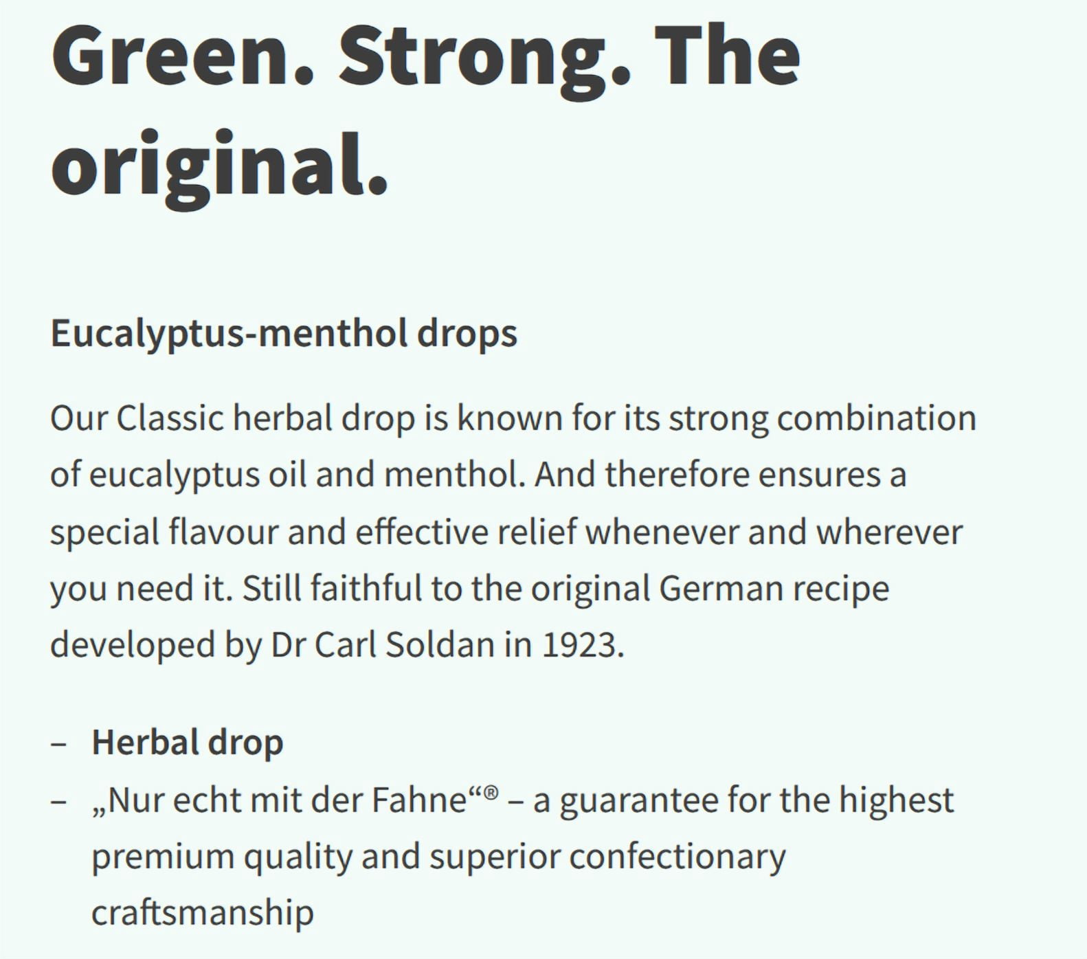 Dr. Soldan Em-Eukal Classic Eucalyptus Cough Drop