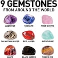 thumbnail image 4 of National Geographic Ensemble de Gobelet Rock Passe-Temps - Polisseuse de Roches pour Enfants et Adultes, Baril Durable à Réduction de Bruit, Roches, Gravillon et Nouvelle Mousse Gemme pour une Finition Brillante, Jouets Cool, Excellent Ensemble de Passe-Temps STEM, 4 of 5