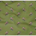 thumbnail image 4 of oneOone Organic Cotton Poplin Twill Fabric Floral Block Print Fabric BTY 42 Inch Wide, 4 of 4
