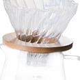 thumbnail image 4 of veasfak Homyl 1pc Heat Resistant Glass Pour Over Coffee Maker with Funnel Manual 300ML, 4 of 9