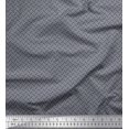 thumbnail image 1 of Soimoi Polyester Crepe Fabric Diagonal Line Geometric Printed Craft Fabric by The Yard 42 Inch Wide, 1 of 3