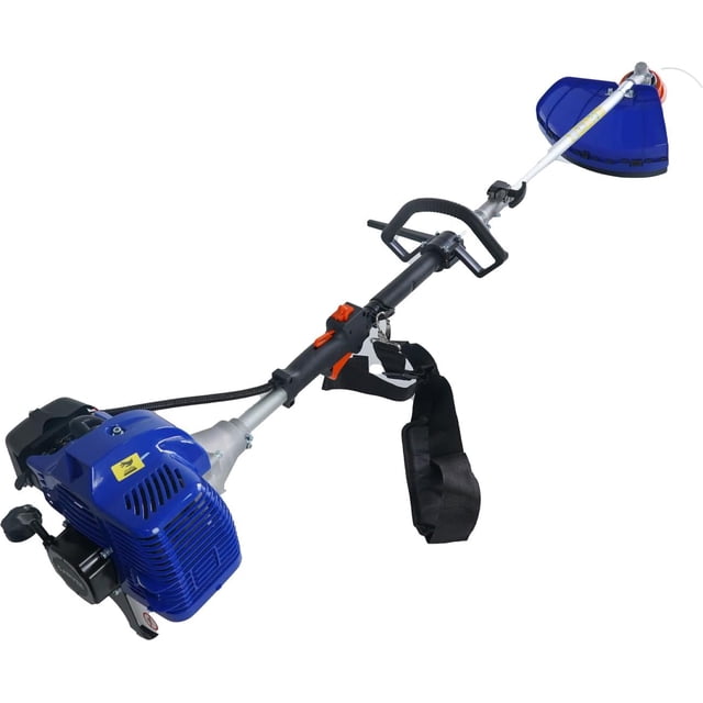 OUYAWEI 1 Unit 3-in-1 Gas Powered Grass Trimmer String Trimmer Edger Garden Weed Wacker Outdoor Cutter Blue