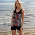 thumbnail image 5 of SBYOJLPB Womens 2 Piece Tankini Swimsuits Modest Coverage Bathing Suits Tank Top with Board Shorts, 5 of 5