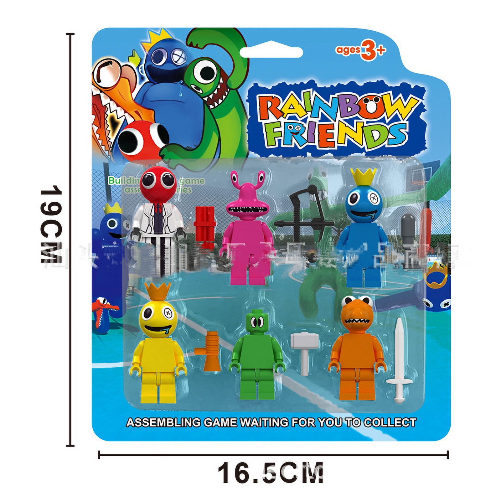 Rainbow Friends Monster Building Blocks Assembled ToysXICEN