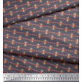 thumbnail image 2 of Soimoi Poly Georgette Fabric Geometric Small Printed Craft Fabric by The Yard 52 Inch Wide, 2 of 3