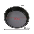 thumbnail image 1 of 6-10In Microwave Oven Pan Chip Tray Dish Pizza Bacon Baking Non-Stick Cook Tray, 1 of 1