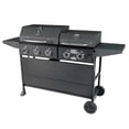thumbnail image 1 of EXPERT GRILL 5-Burner Gas BBQ / Griddle Combo Grill, Black, GGC2552WA-C, 1 of 11