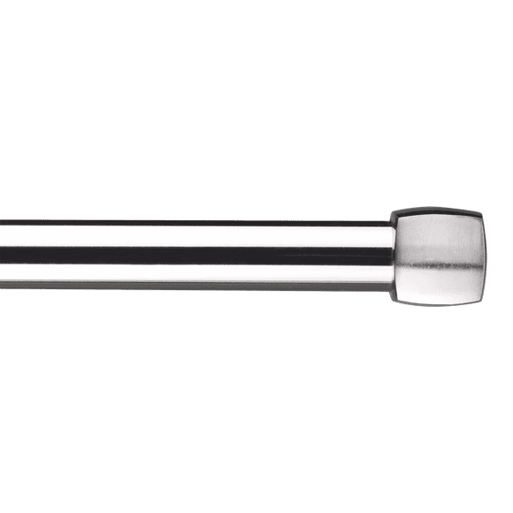 Bouclair Silver Melbourne Curtain Rod Set - Diameter 25 mm 36x66 in (91x168 cm)