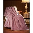 thumbnail image 1 of Heated Throw Blanket Electric, Velvet Soft Heating Blanket with 4 Heat Settings & 10H Auto Shut-Off, Over-Heat Protection ETL Certified, Machine Washable, 1 of 9