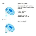 thumbnail image 3 of Unicel Cartouche de Filtre de Remplacement pour Spa de 50 Pi2 (Lot de 10), 3 of 7