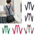 thumbnail image 4 of SNNROO Bretelles Élastiques en Y pour Hommes et Femmes, Couleur Unie/rayures, Bretelles Ajustables, 4 of 10